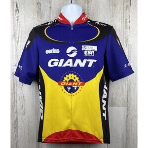 Vintage Aussie Giant Bicycle Cycling Jersey Large (19”x25”)